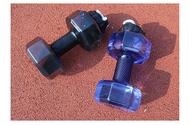 Dumbbell Waterbottle - Blue