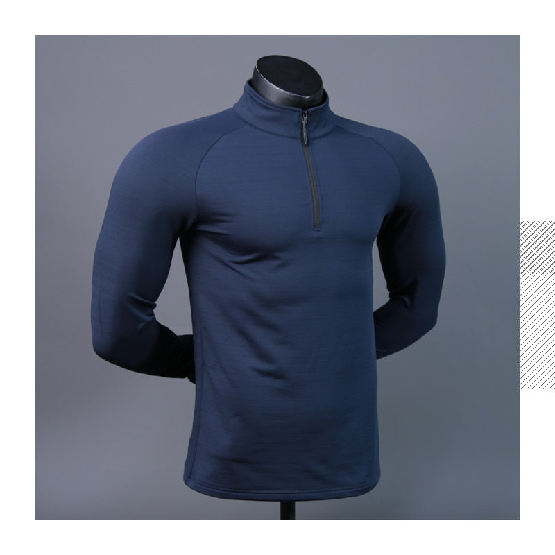 Compression long sleeve shirts for Outdoor workout and Running