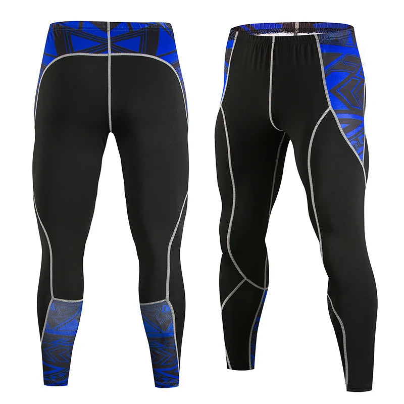 Men’s Compression Pants Thermal Workout Cool DrySports Leggings Tights Baselayer Bodybuilding Workout Training Yoga Bottoms