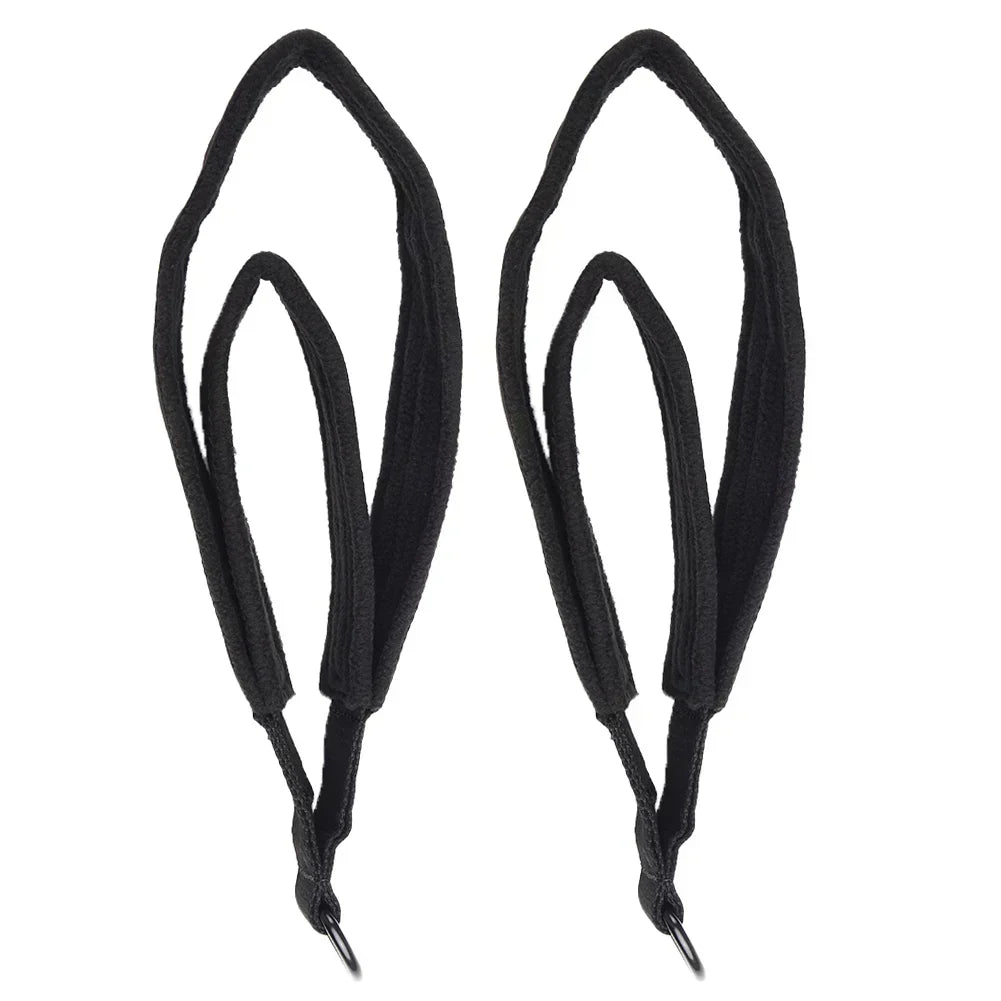 2PCS Pilates Double Loop Straps For Reformer Feet Fitness D-Ring Straps Handle Yoga Exercise Accessories For Home Gym Workout