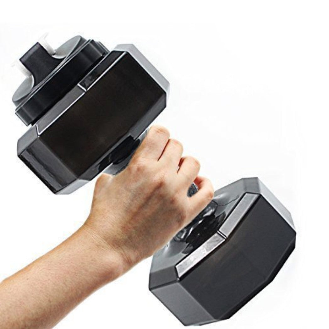 Dumbbell Waterbottle - Black