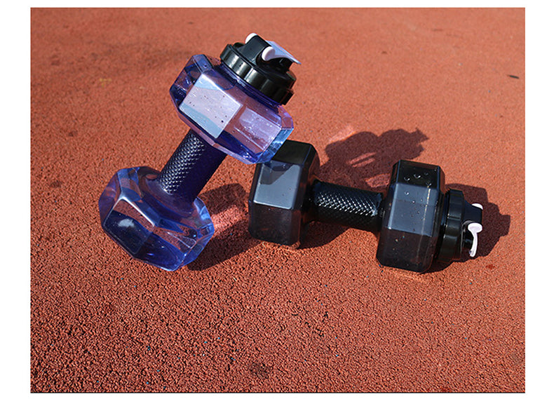 Dumbbell Waterbottle - Blue