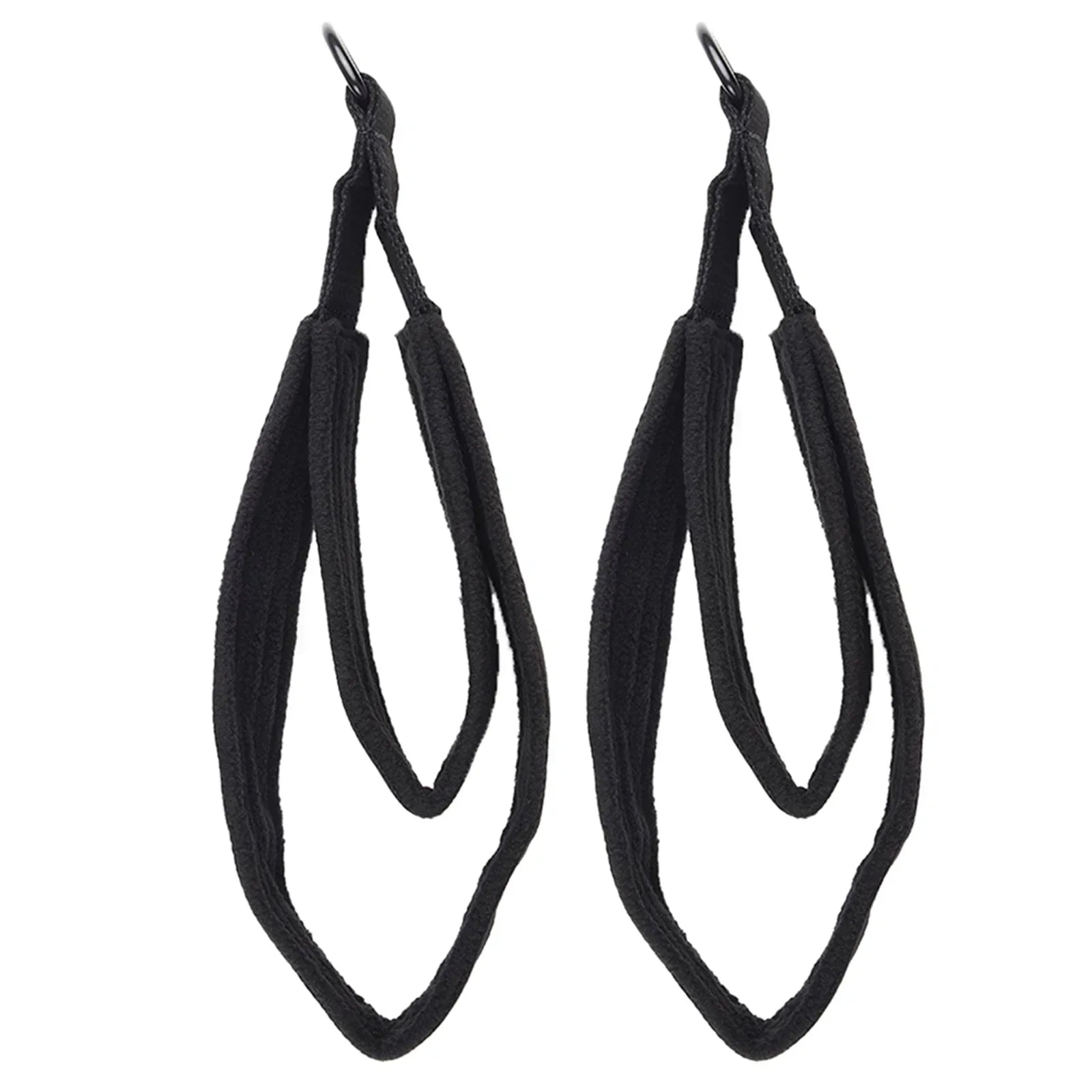 2PCS Pilates Double Loop Straps For Reformer Feet Fitness D-Ring Straps Handle Yoga Exercise Accessories For Home Gym Workout