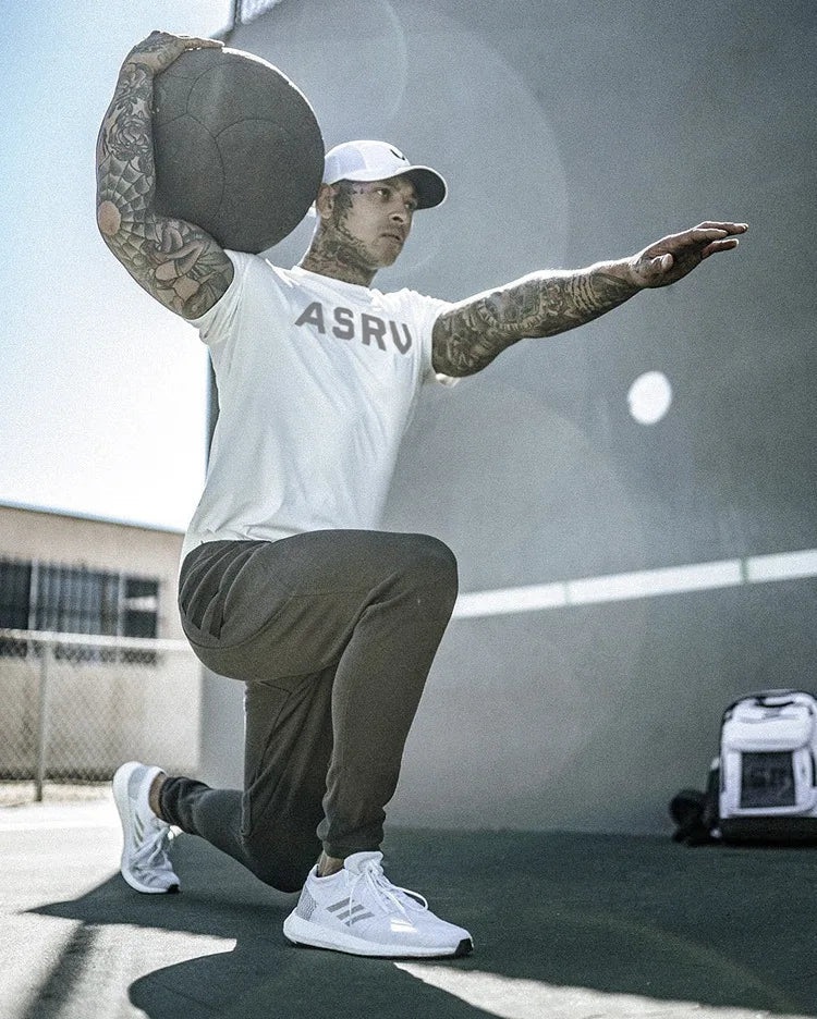 Fitness Gym Shirt Men Basketball Jersey Short Sleeve Sport T Shirt Exercise Training Shirts Bodybuilding Workout Running T-Shirt