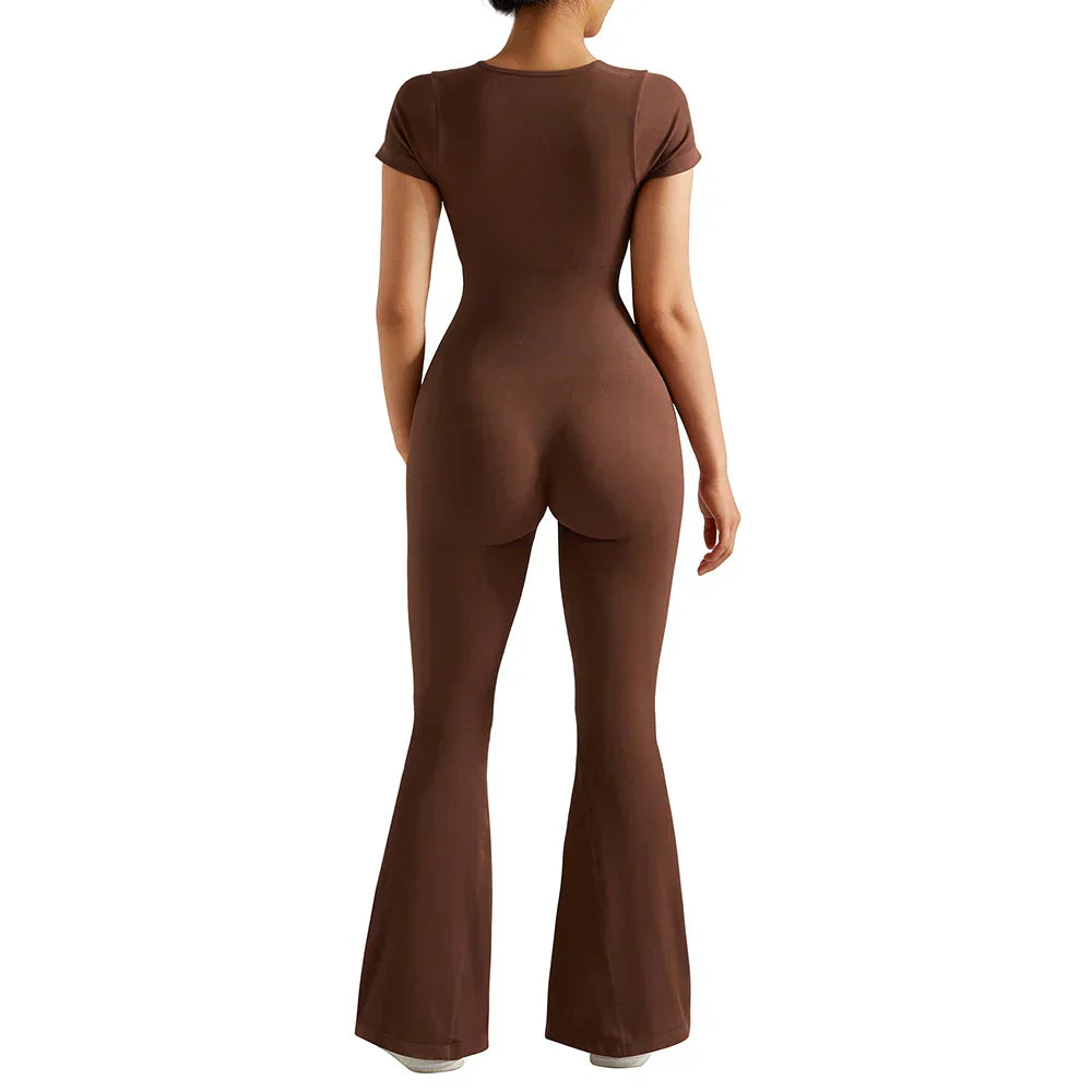 Gym Fitness Overalls Woman Sportswear Push Up Sporty  2024 Sport Sets Women Outfit Yoga Clothes Black Rompers Jumpsuits Women